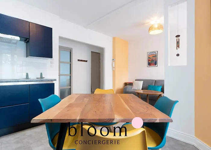 Calme 45m2 2 A 4p Rdc * Nancy